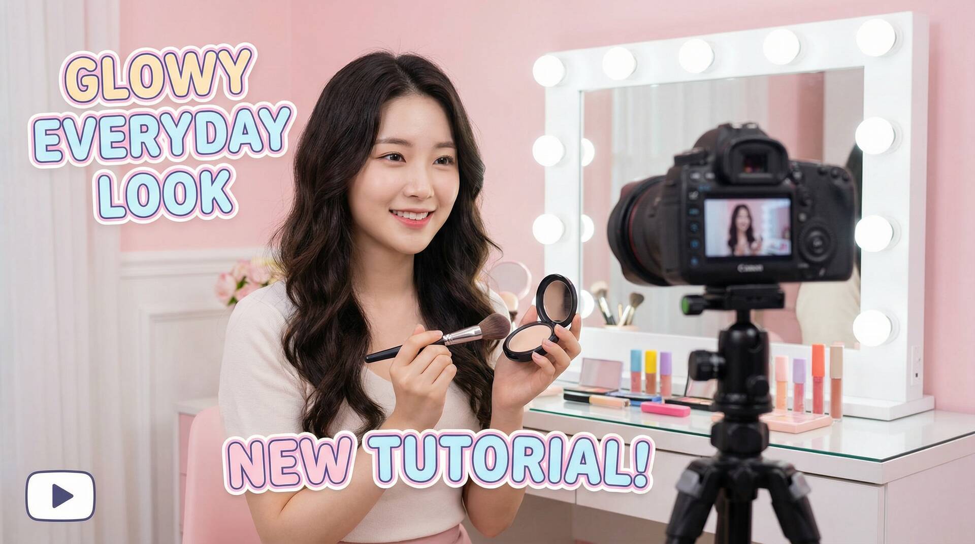 黄色仓库美妆视频